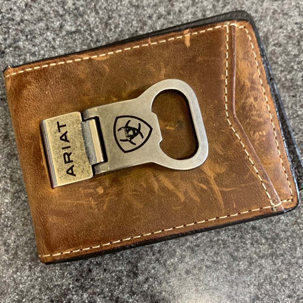 Ariat Money Clip/ wallet